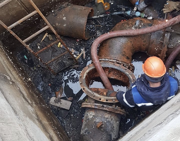 По инвестпрограмме КВС вводится в эксплуатацию новый водовод по ул. Верхняя