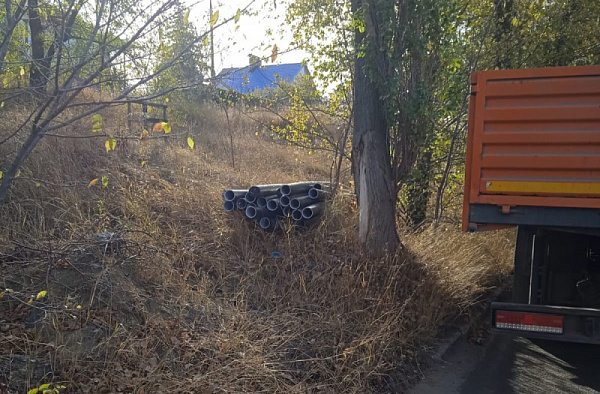 КВС заменили водопроводные сети на ул. Школьная в пос. Жасминный