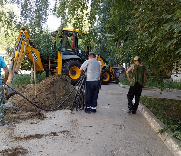 КВС заменили водопроводные сети на Санаторном проезде