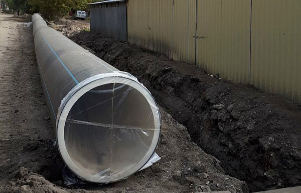 КВС производит работы по переключению абонентов к новому водопроводу по ул.Огородная