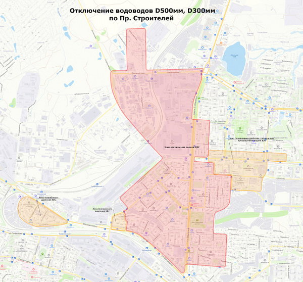 Плановые работы в Ленинском районе 27 июня 2023