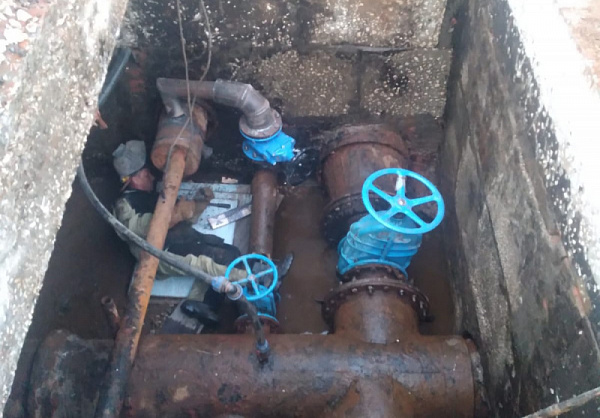 Плановые работы на водопроводных коммуникациях завершены