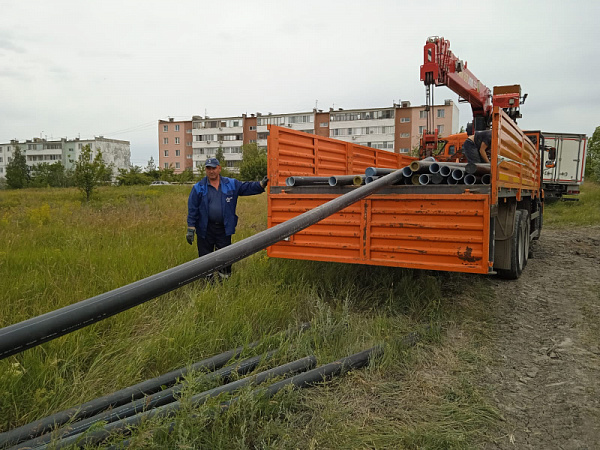 КВС заменили 786 метров водопровода на ул. Майская